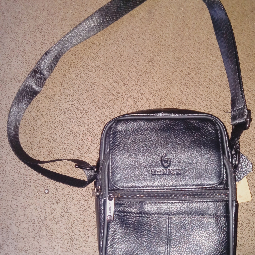 Black Leather Women's Bag